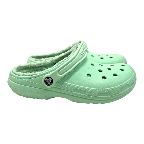 CROCS Other - Crocs Classic Lined Comfort Clog Mint Green Casual Men’s 7